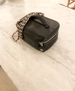 CHANEL Leather Vanity Bag