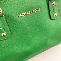 MICHAEL KORS Green Tote Bag