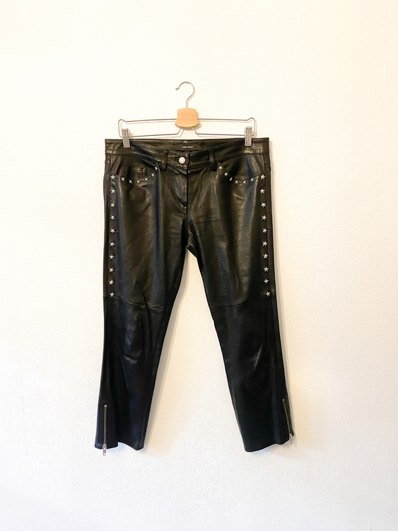 ISABEL MARANT Star Leather Pants (42)
