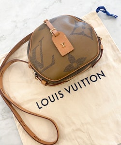 LOUIS VUITTON Boite Chapeau Souple Bag Limited Edition Reverse Monogram Giant
