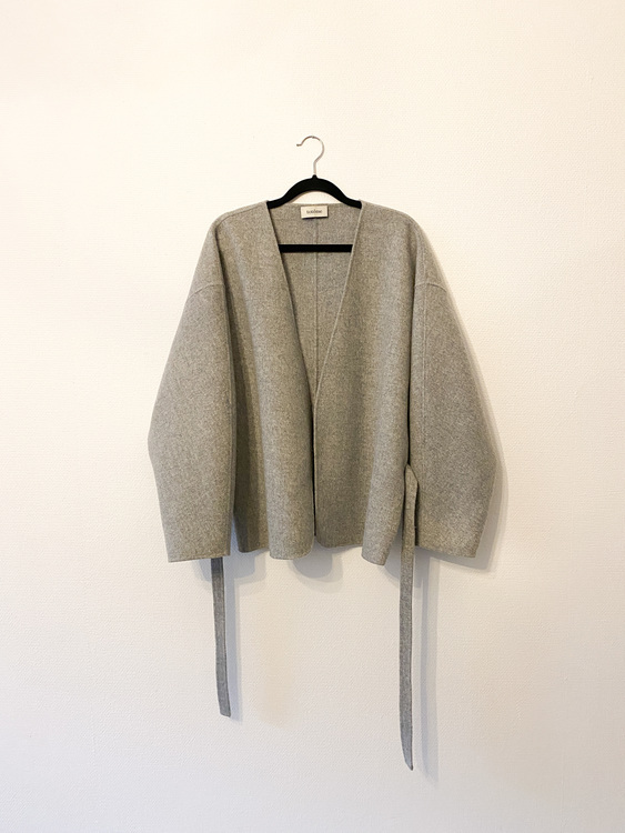 TOTÊME Lunel Cashmere/ Wool Wrap Jacket (Small)