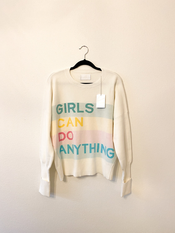 ZADIG & VOLTAIRE Girls Can Do Anything Sweater (M)