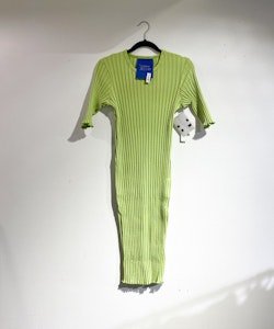 SIMON MILLER Rib Dress Green (M)