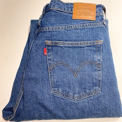 LEVIS Ribcage Straight Blue Jeans (31/27)
