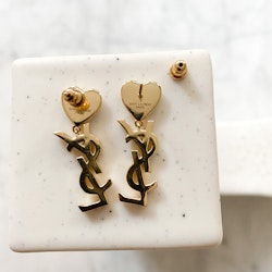 Yves Saint Laurent Heart Earrings