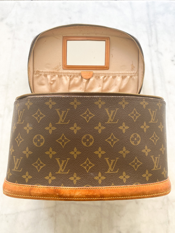 LOUIS VUITTON Nice Vanity Bag Vintage (Large)