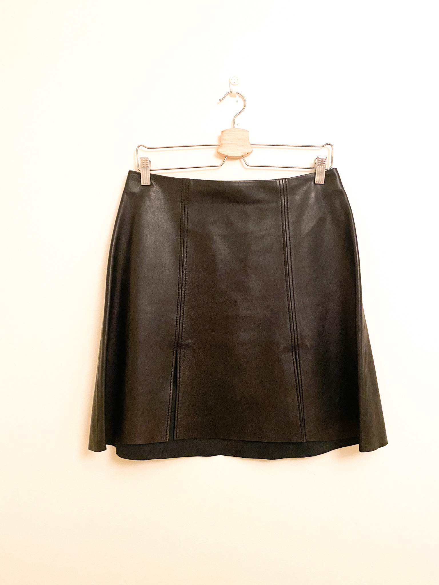 ACNE STUDIOS Leala Leather Skirt (40)