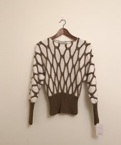 NANNELL Vintage Handmade knit Sweater (S)