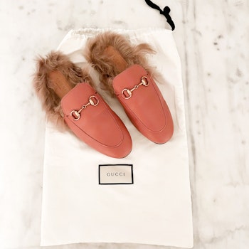 GUCCI Princetown Slippers (37)