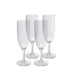 Champagneglas 17 cl, 4-pack