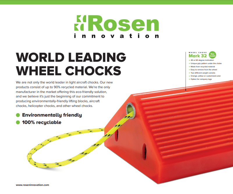 World Leading Aircraft Chocks