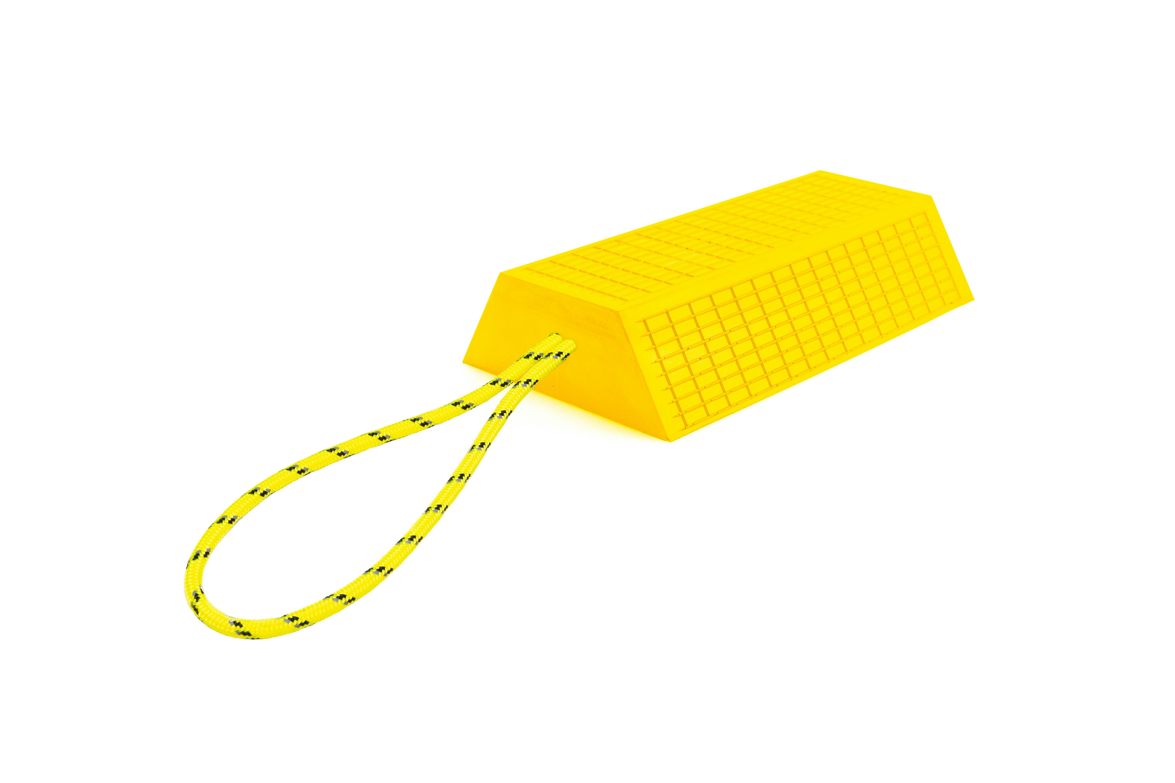 Aircraft chock Yellow Mark 1 Loop Light weight