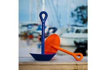 Plate anchor Softdish in solid polyurethane Orange