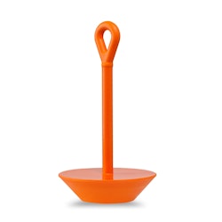 Plate anchor Softdish in solid polyurethane Orange