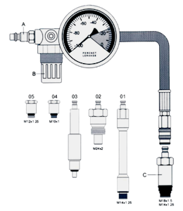 Pressure Loss Tester Bensin/Diesel