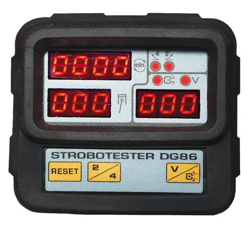 Digital timing light for passenger car and motorcycle