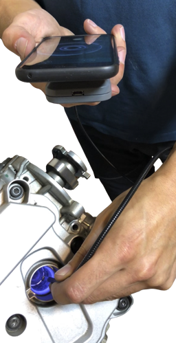 Endoscope "Wifi" 2-camera-probe