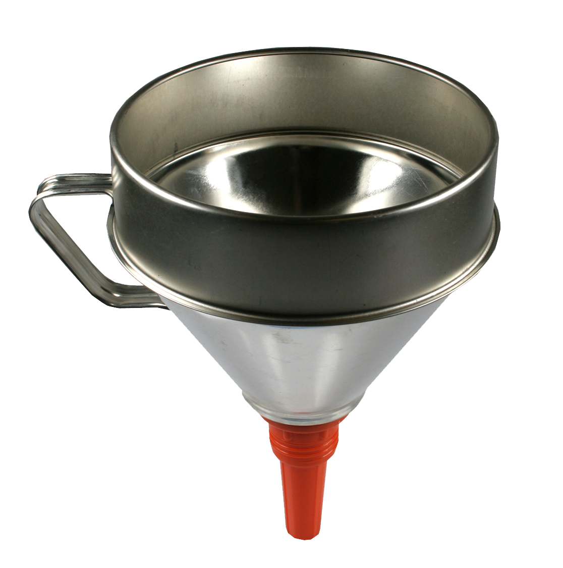 100161 Funnel out of thick walled tin plate