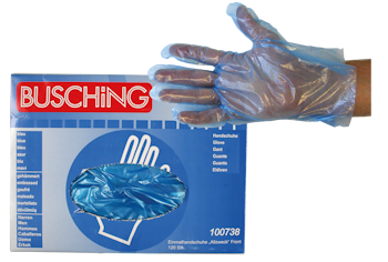 Disposable gloves "all-purpose" blue front