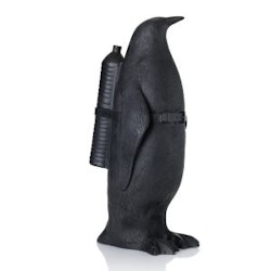 Cloned Penguin with water bottle, black