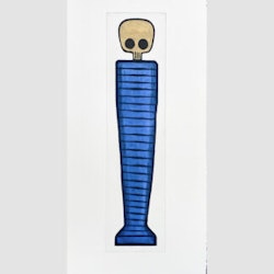 The Mummy, blue