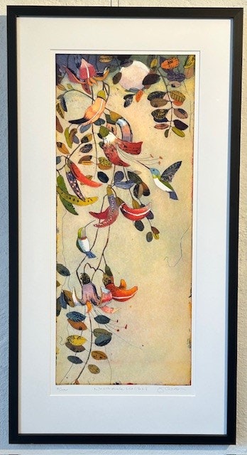 Naschende Kolibris