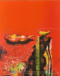 Rainbow Woman with Pepperonis