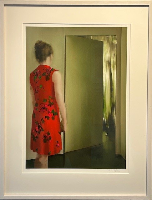 She had roses on her dress