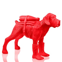 Cloned Schnauzer with Pet Bottle (red)