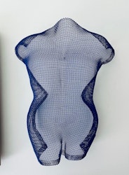 Torso in blue