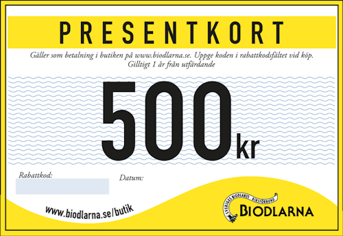 Presentkort 500 kr