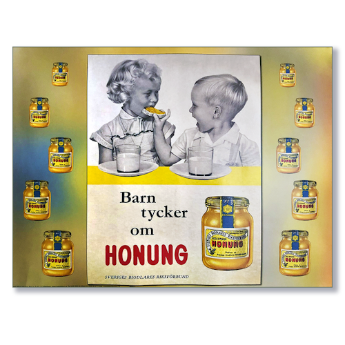 Affisch - Honung