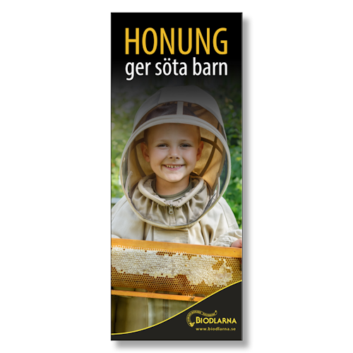Rollup: Honung ger söta barn 85x200 cm