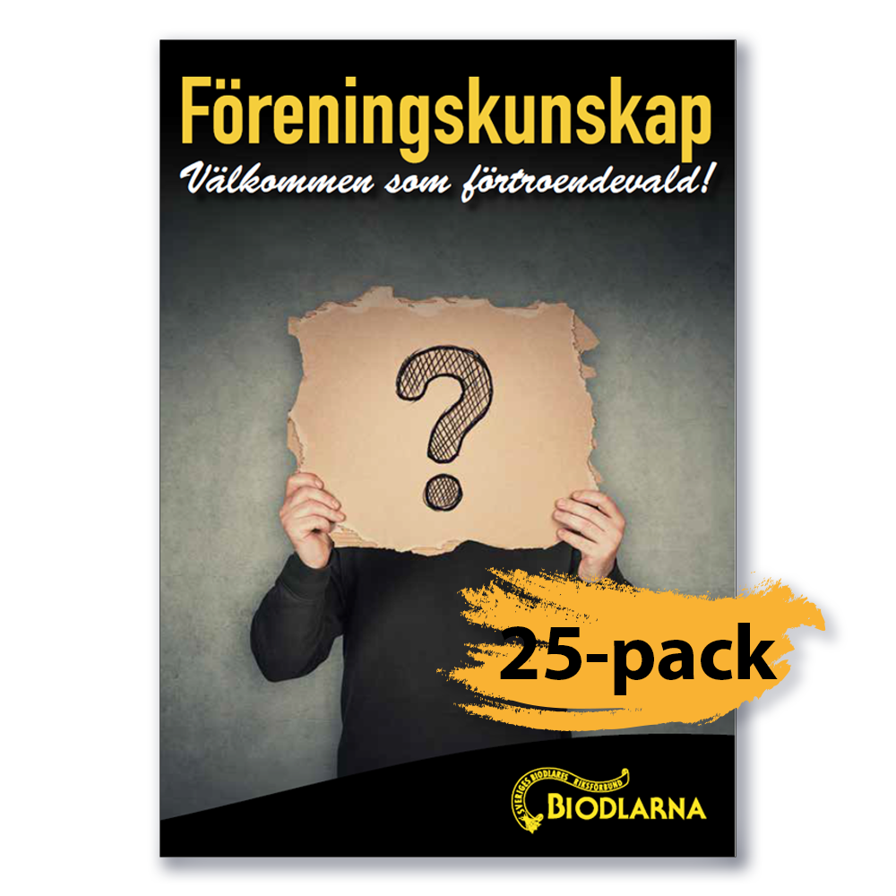 Föreningskunskap - Välkommen som förtroendevald! - 25-pack