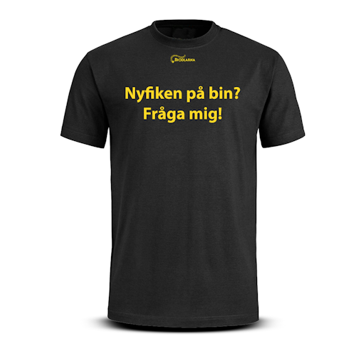 T-shirt - Nyfiken på bin?