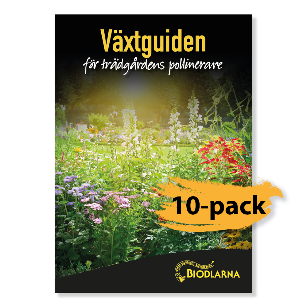 Växtguiden - för trädgårdens pollinerare - 10-pack