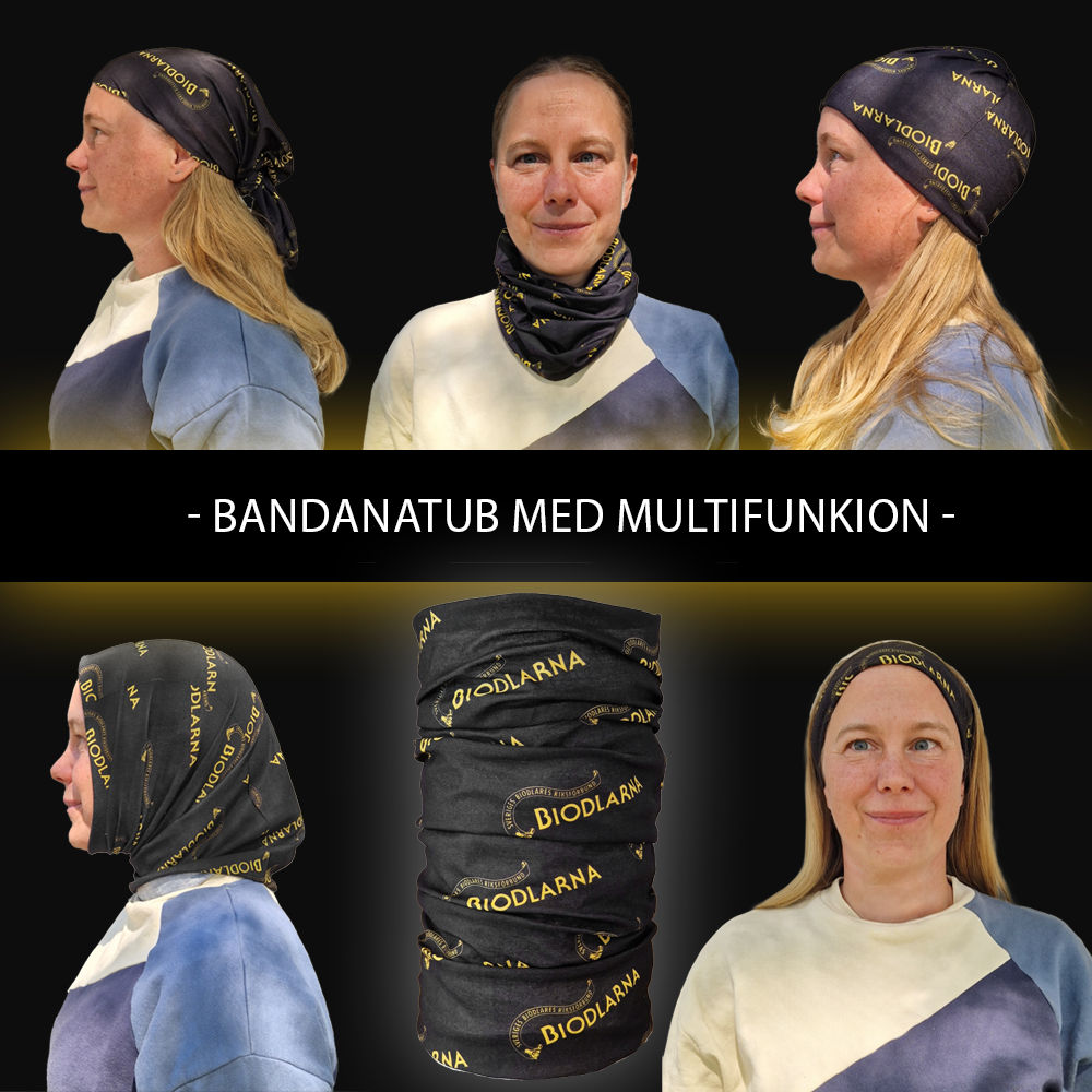 Bandana / tub - Biodlarna - Bibutiken