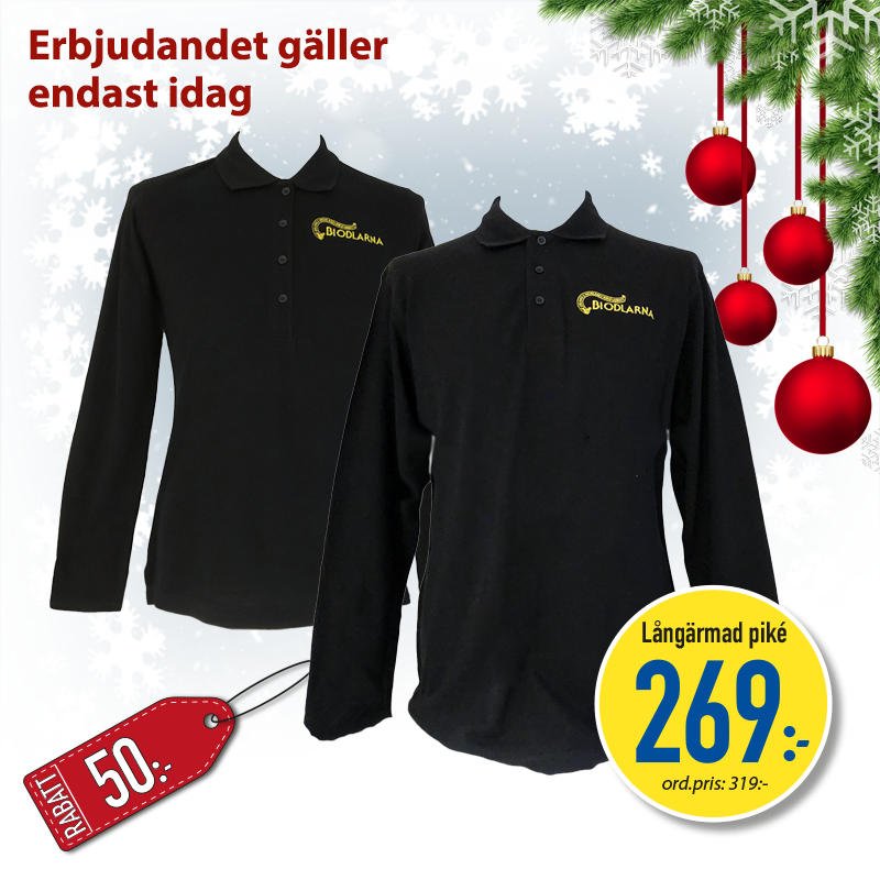 Julerbjudande - Långärmad Piké