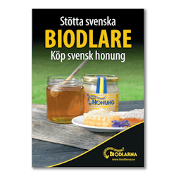 Poster: Stötta svenska biodlare A4