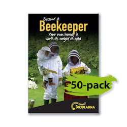 Broschyr: Become a beekeeper 50-pack