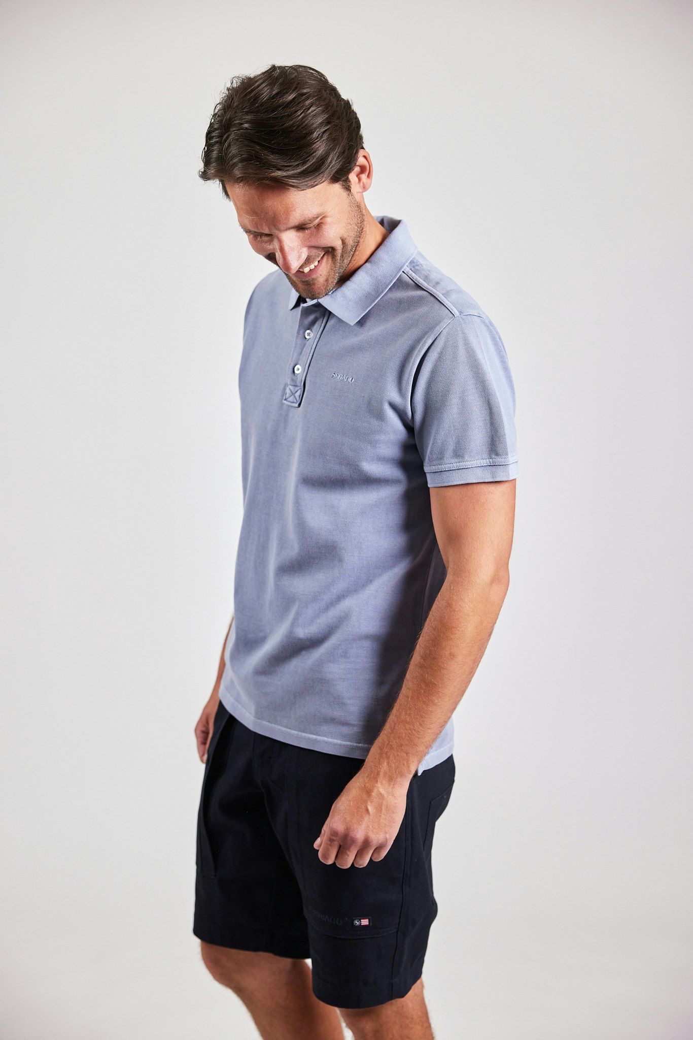 Outwashed Logo Pique