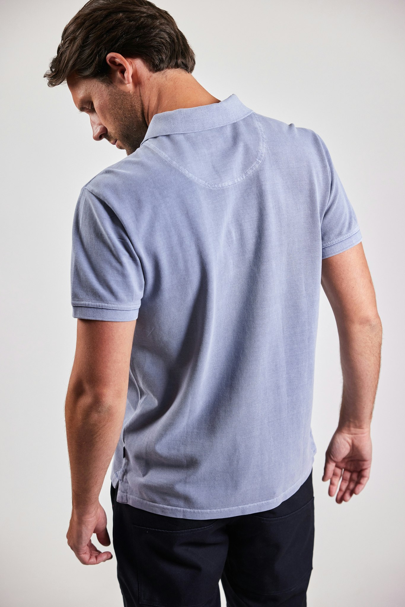 Outwashed Logo Pique