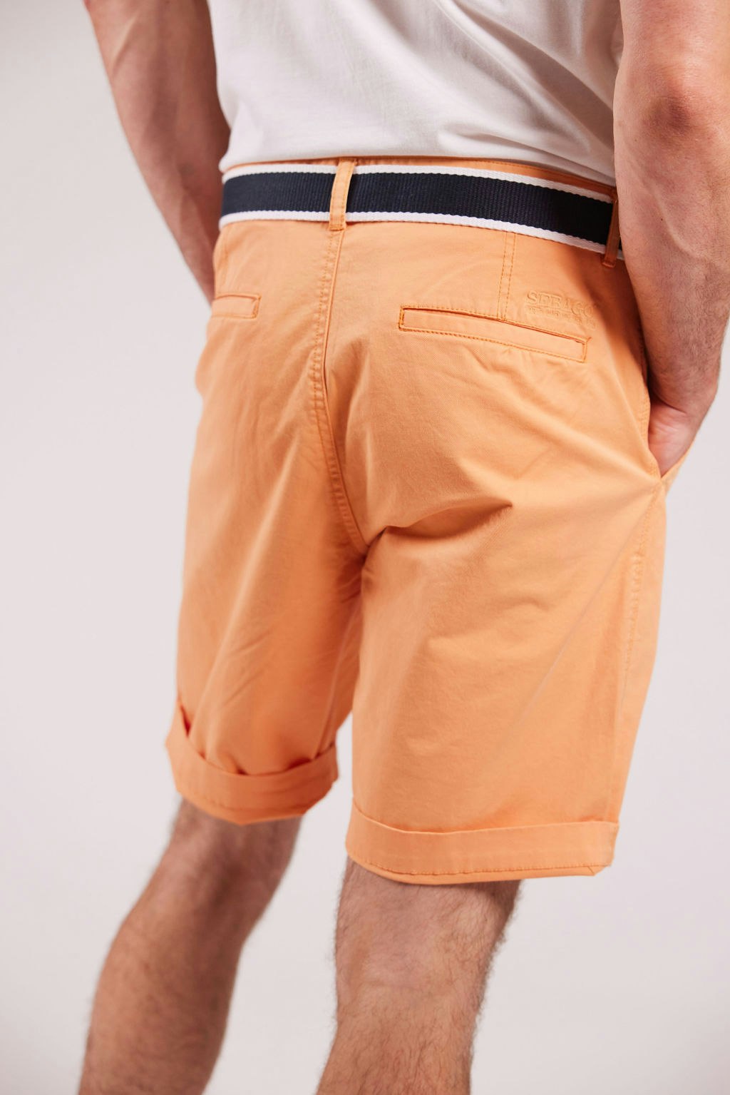 DKS Belted Bermuda Shorts