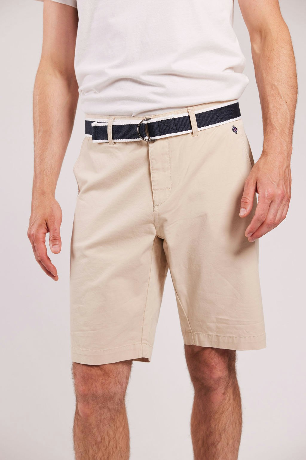 DKS Belted Bermuda Shorts