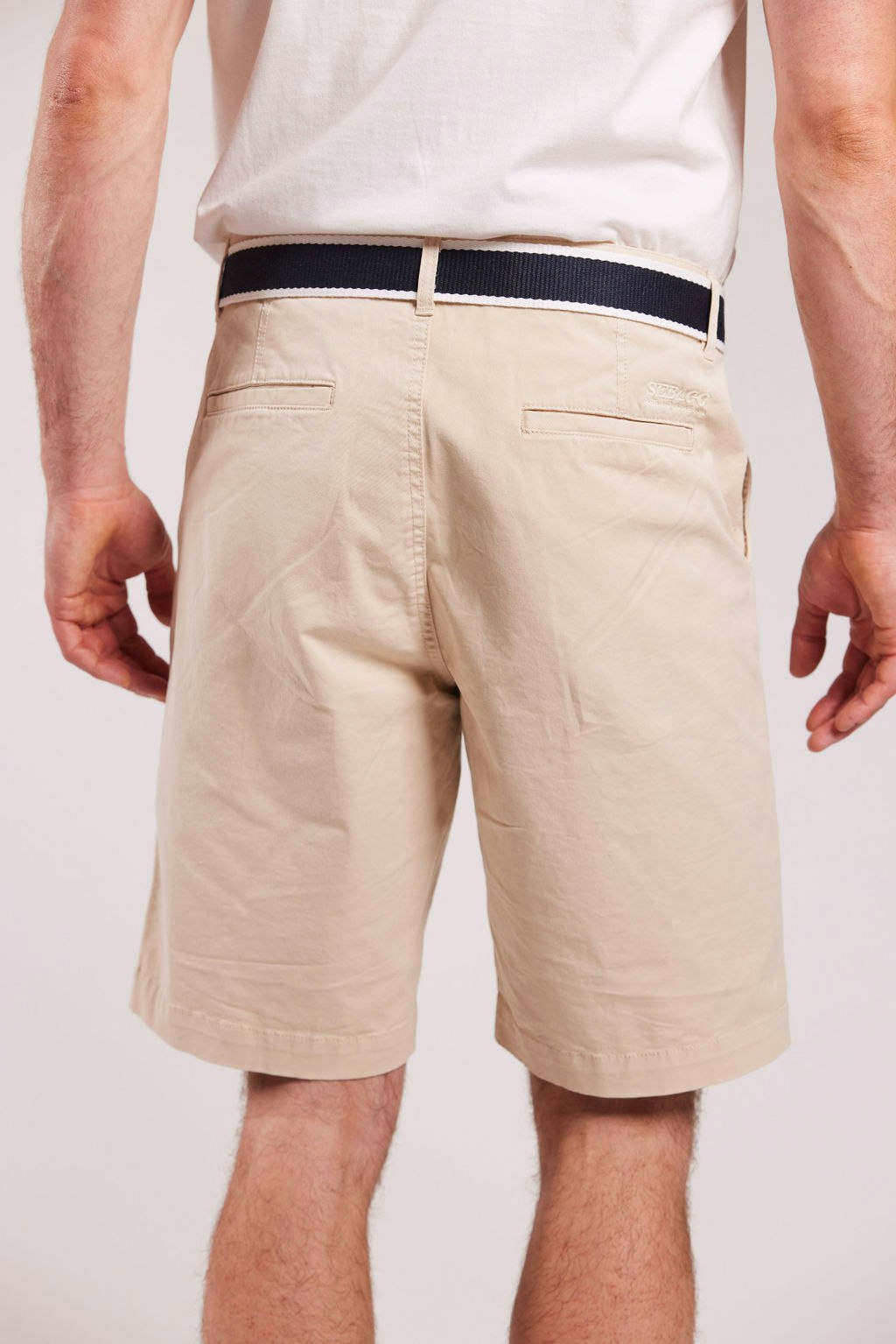 DKS Belted Bermuda Shorts