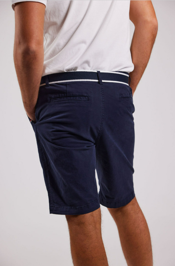 DKS Belted Bermuda Shorts