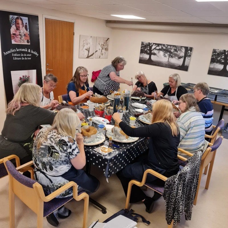 Målarkurs i Skåne