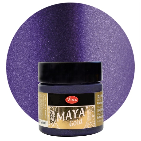 Viva Decor Maya Gold Violet