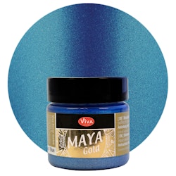 Viva Decor Maya Gold Blue
