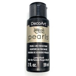 DecoArt Pearls Lamp Black
